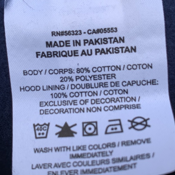 Nike large cotton hoodie. NWT!! - Picture 6 of 7